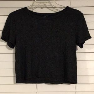 Black Crop Top